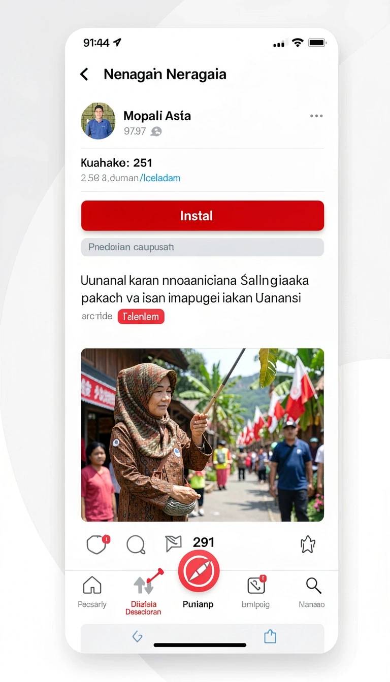 Pratinjau antarmuka Review Aplikasi singa8 di pulitoto
